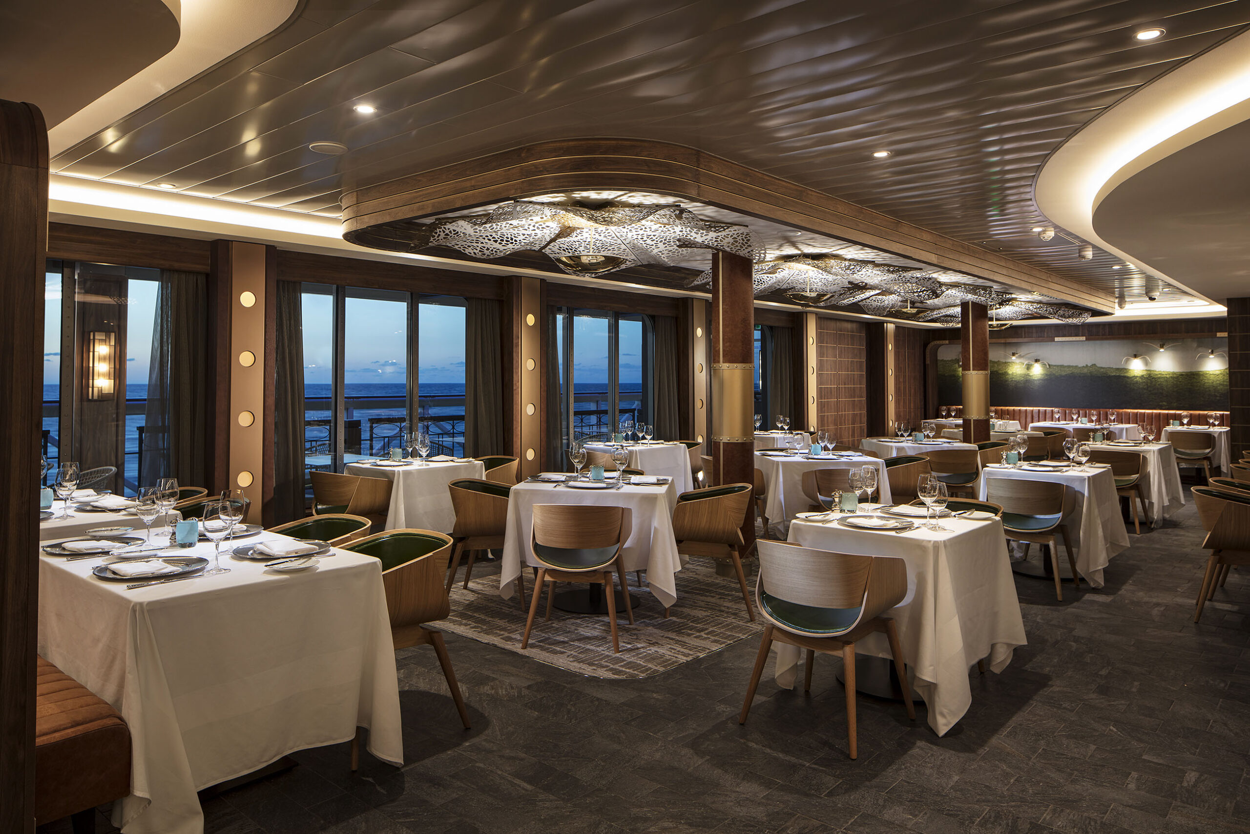 Cruise Liner Restaurant Photography Mike butler