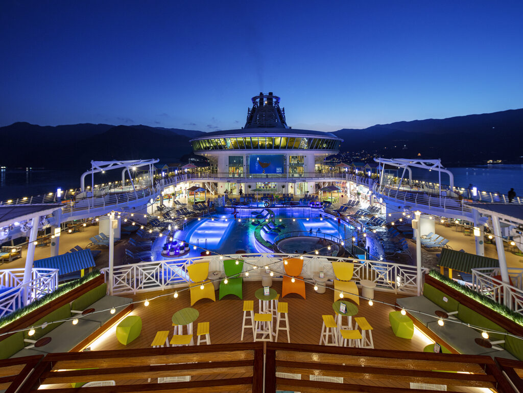 Cruise Ship Resort Photography