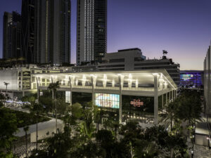 Miami Block F at dusk